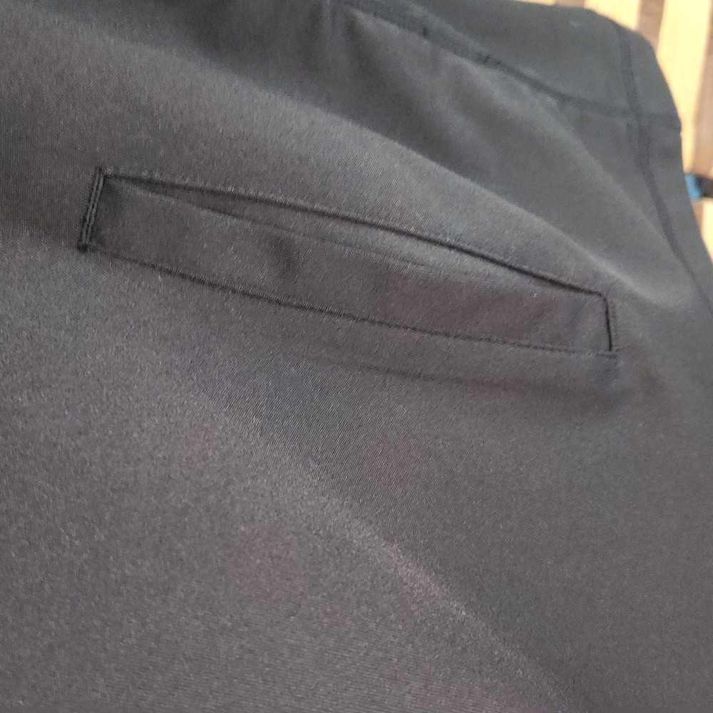 Euc! Bebe Black Stretch Zip Up Jacket - image 5